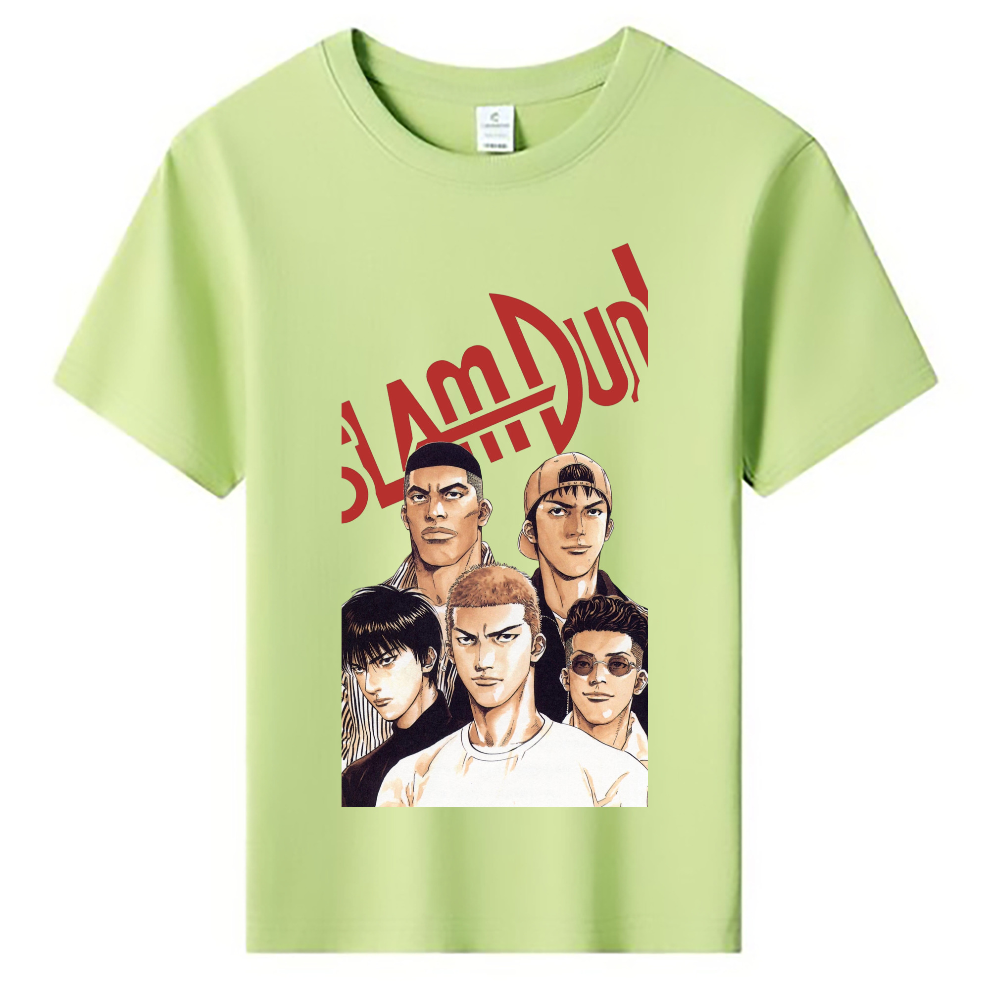 （画像用） SLAM DUNK／スラムダンク 綿100％キッズTシャツ（フロントプリント）